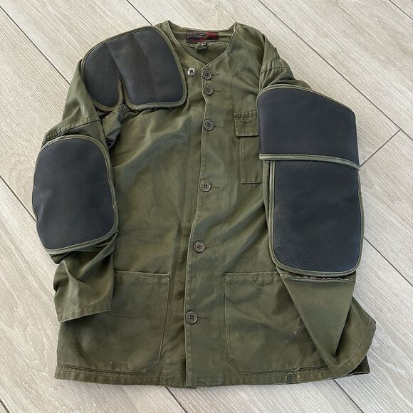 Vintage 50s 60s 10-X 10X Military Stencil Hunting Shooting Jacket Size 42 Small - Picture 1 of 10